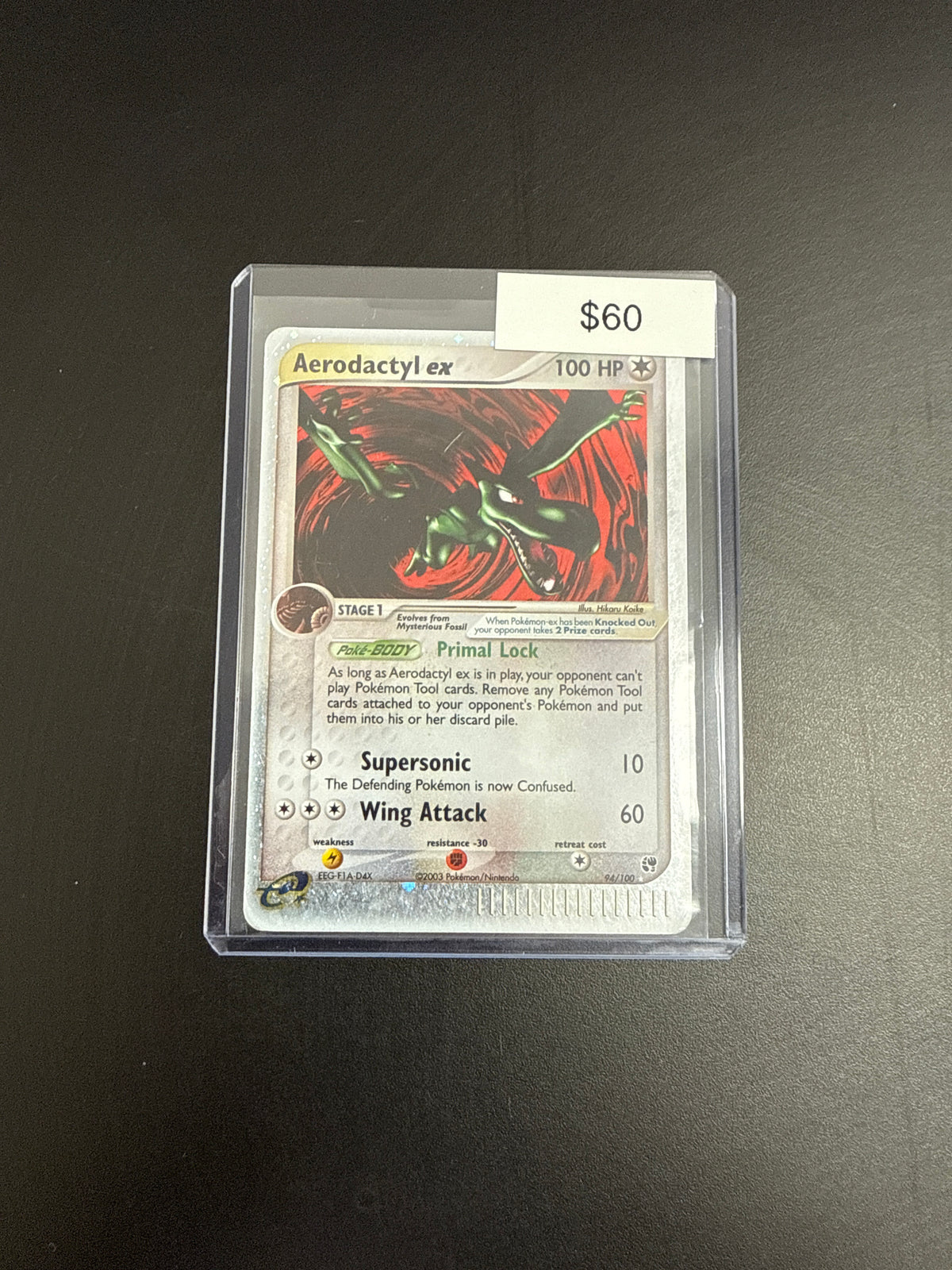 Pokémon Aerodactyl EX 94/100