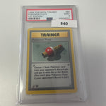 1999 Pokemon Flute Trainer 1st Edition #86/102 PSA 9