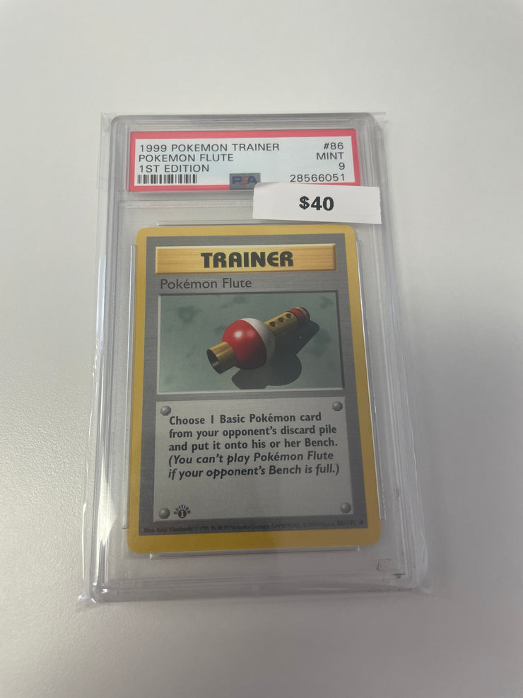 1999 Pokemon Flute Trainer 1st Edition 