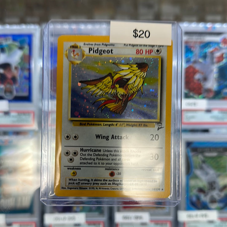 Pokémon Base Set 2 PIDGEOT Holo 14/130