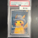 Pokemon Pikachu Van Gogh Grey Felt Hat 085 PSA 10