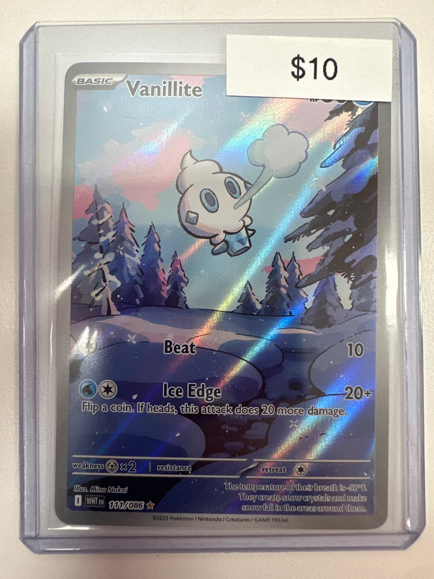 Pokemon Vanillite 111/086