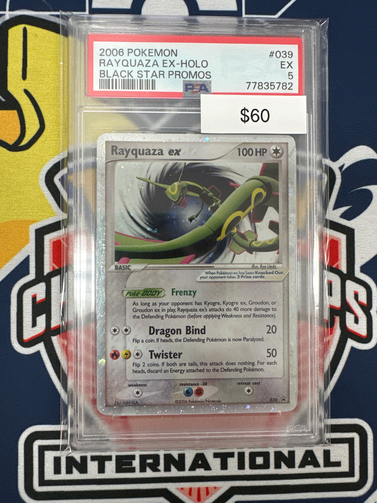 Pokemon Rayquaza Ex 039 PSA 5