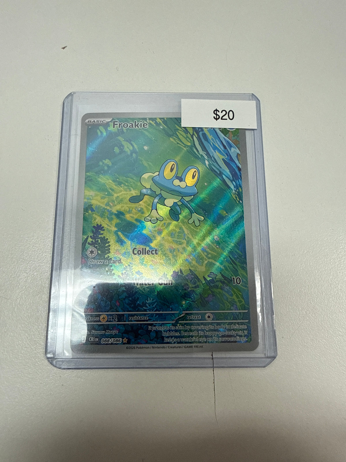 Pokemon Chaos Rising Froakie #088/086