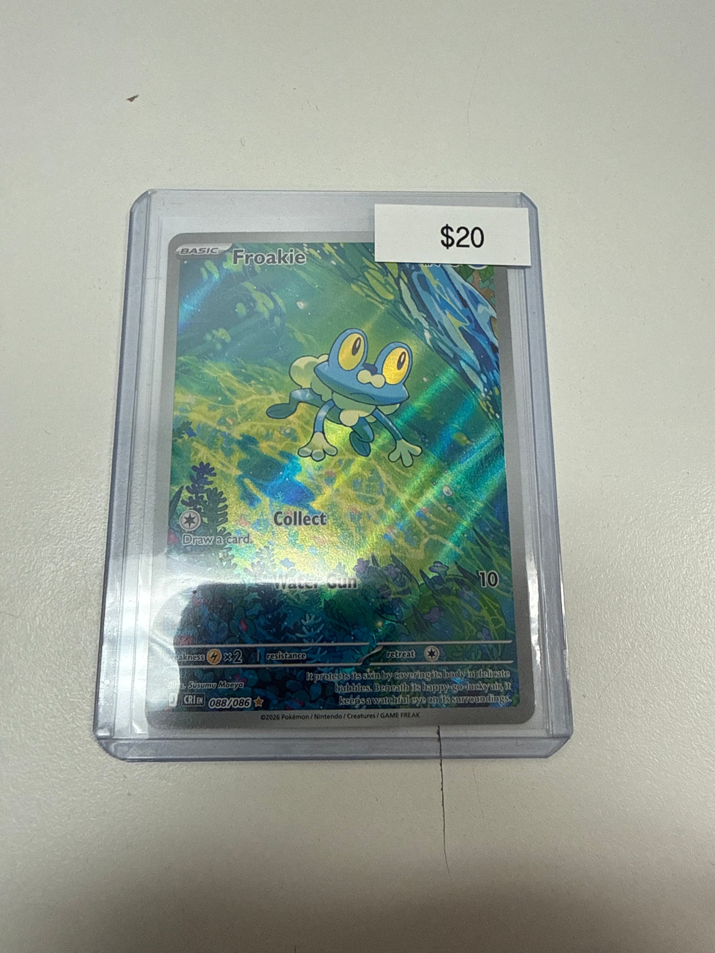 Pokemon Chaos Rising Froakie #088/086