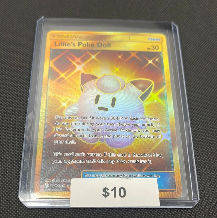 Pokémon Lillie’s Poke Doll Cosmic Eclipse Secret 267/236