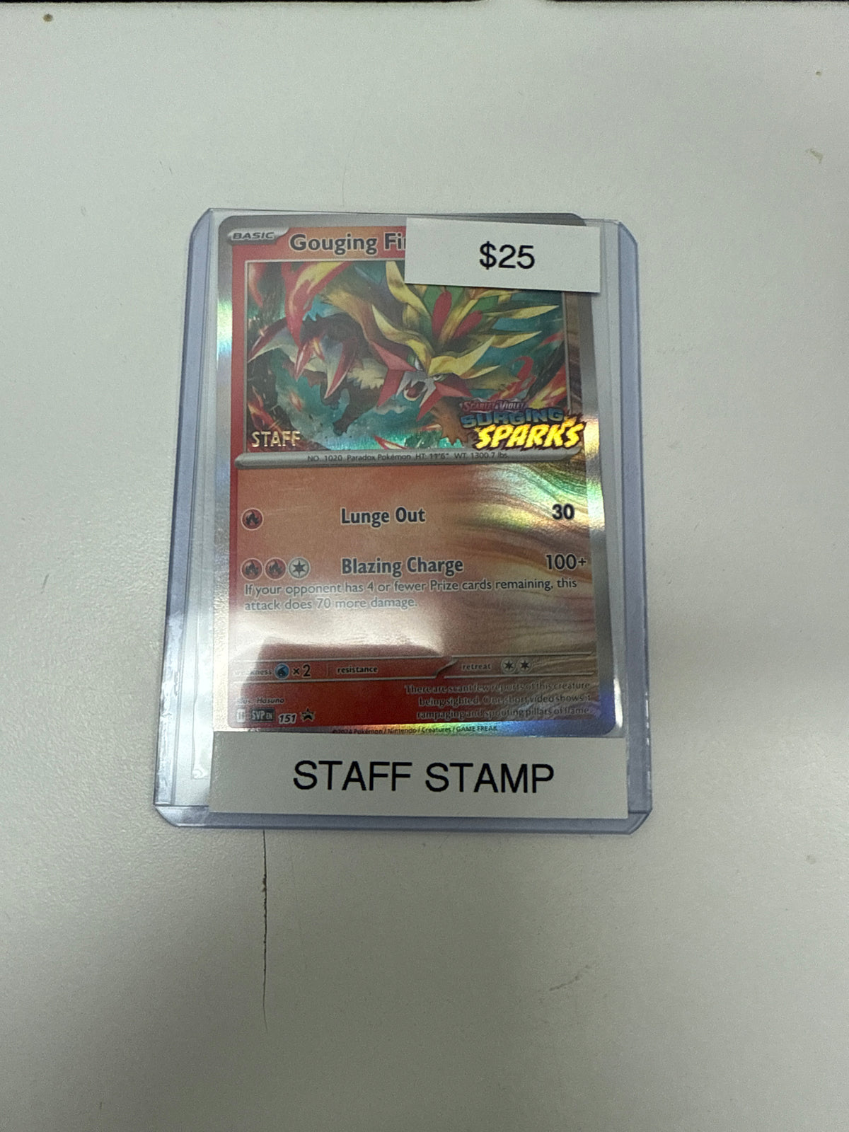 Surging Sparks Gouging Fire #151