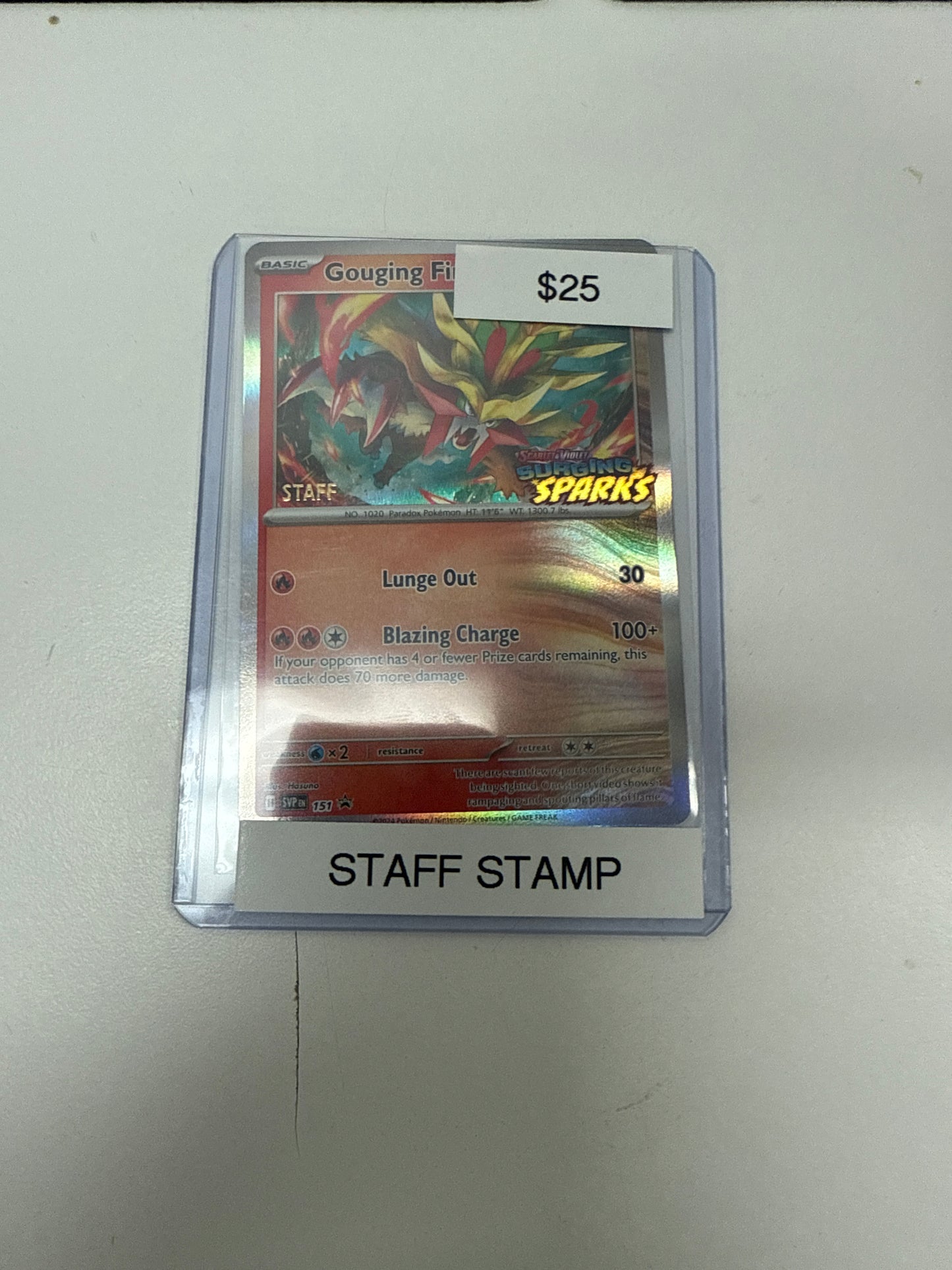 Surging Sparks Gouging Fire #151