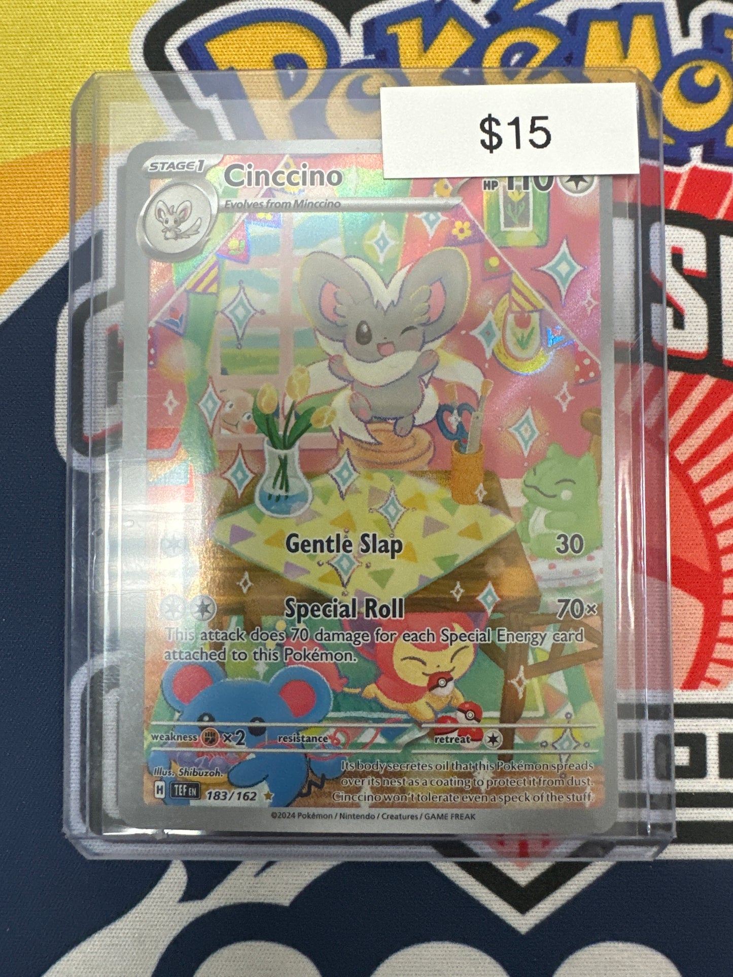 Pokemon Temporal Forces Cinccino 183/162