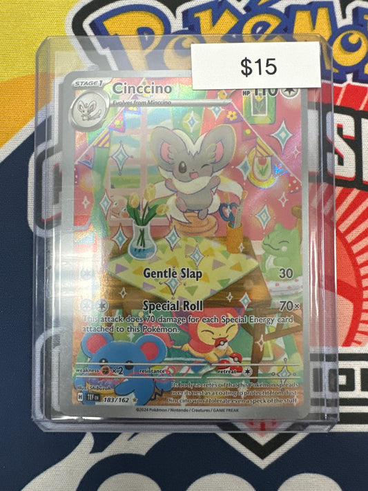 Pokemon Temporal Forces Cinccino 183/162