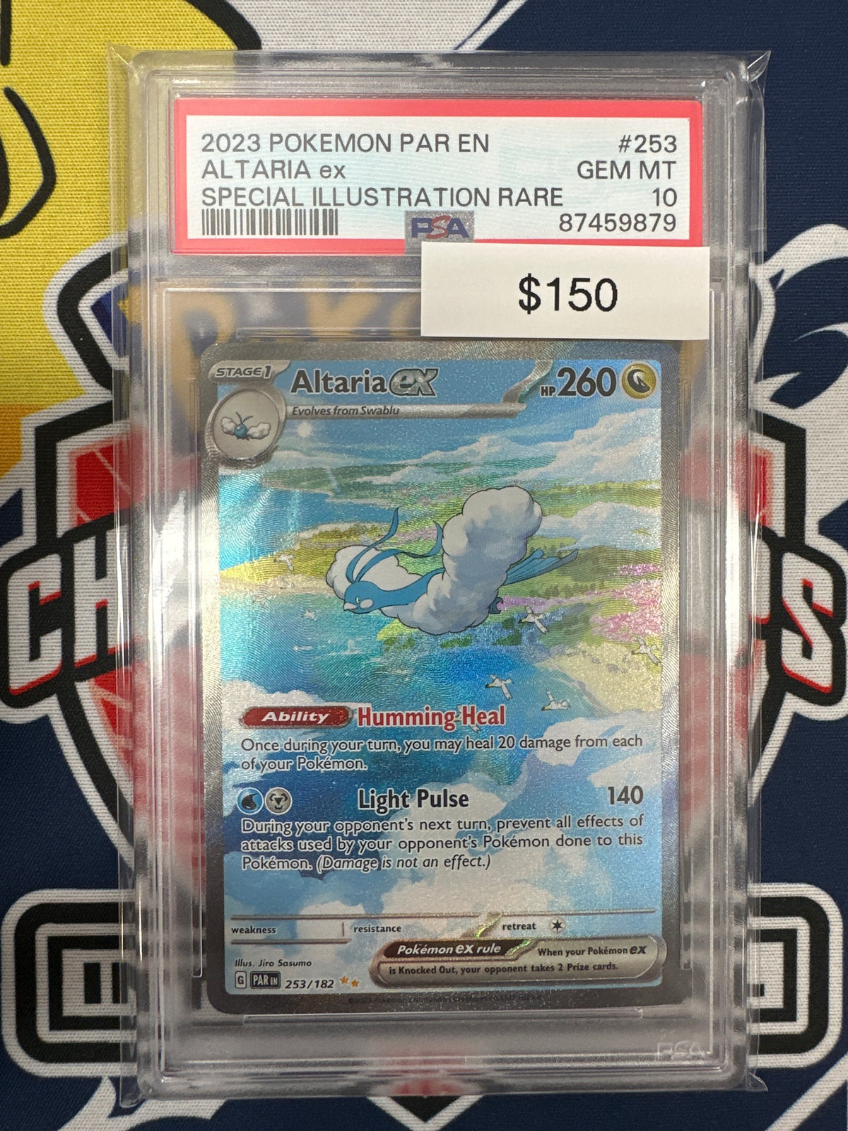 Pokemon 151 Altaria ex SIR 253/165 PSA 10
