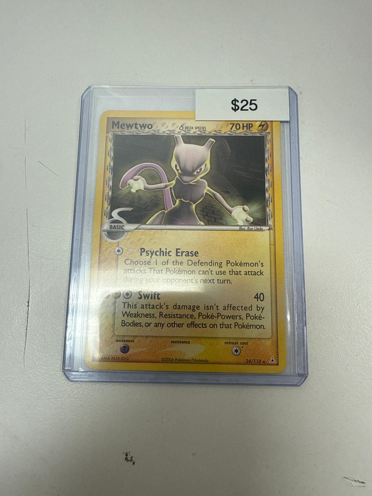 Pokemon Mewtwo Delta Species #24/110