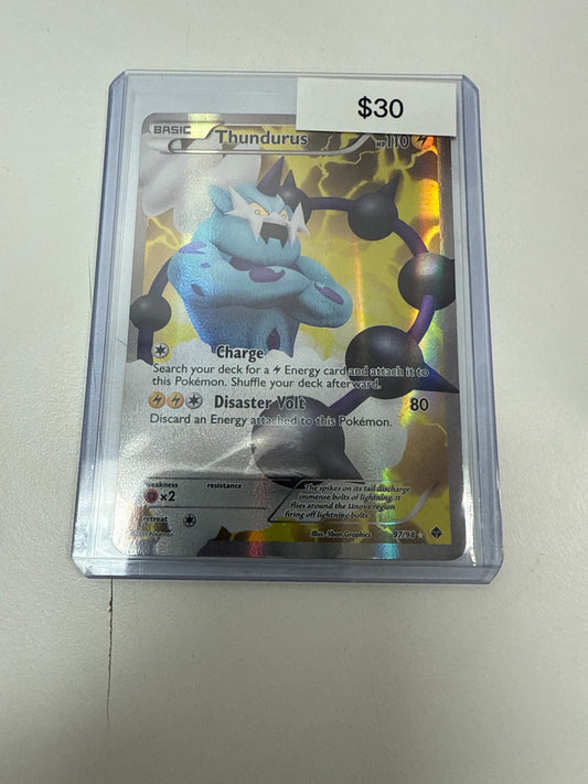 Pokemon Thundurus Full Art #97/98