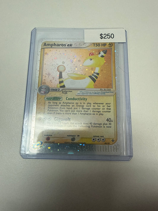 Pokémon Ampharos ex Dragon Holo 89/97
