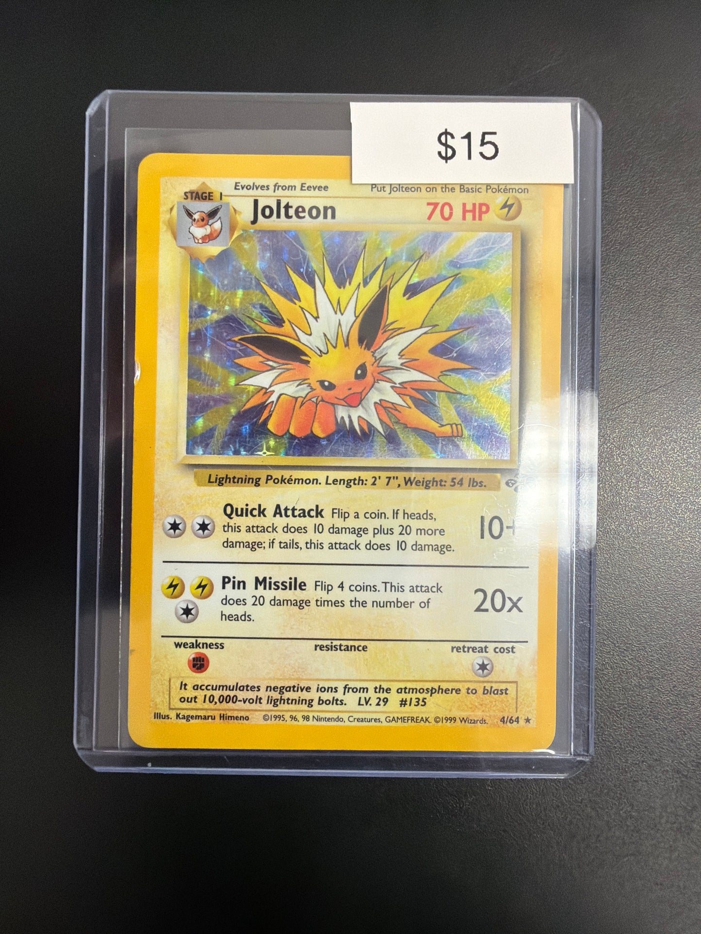 Pokemon Jungle Jolteon #4/64