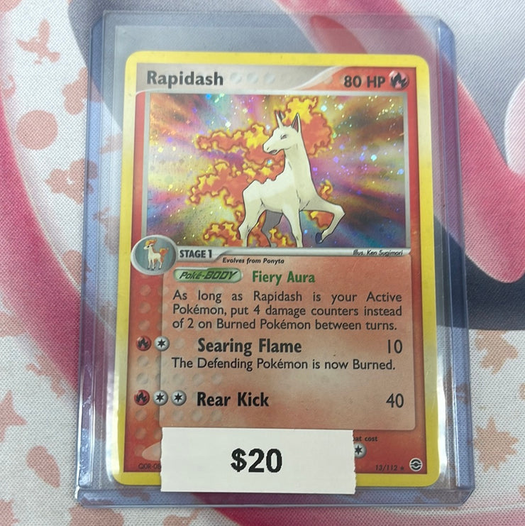 Pokémon Rapidash FireRed LeafGreen Holo 13/112