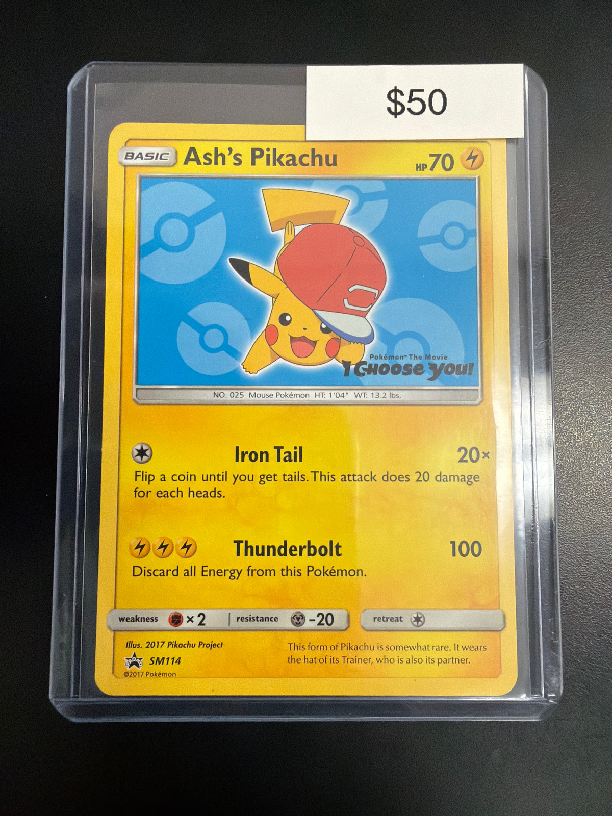 Pokemon Ash Pikachu #SM114