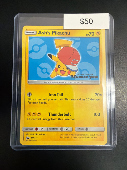 Pokemon Ash Pikachu #SM114