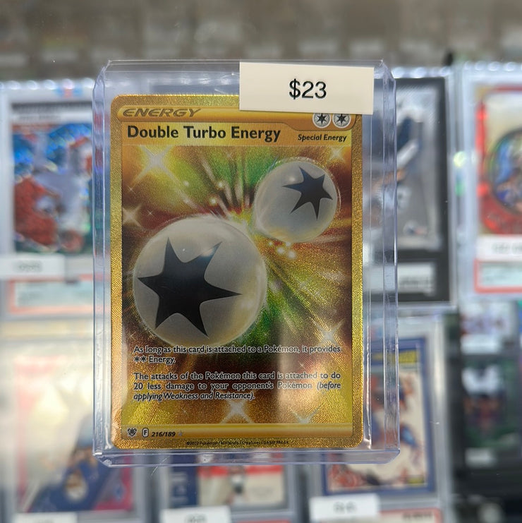 Pokémon Double Turbo Energy 216/189