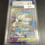 Pokemon Japnese Solgaleo & Lunala Gx#020/049 CGC 6.5