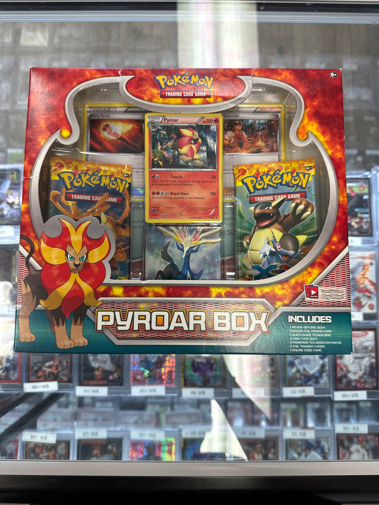 Pokémon Pyroar Box Flashfire