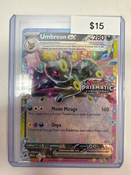 Pokemon Umbreon Prismatic Stamp 060/131