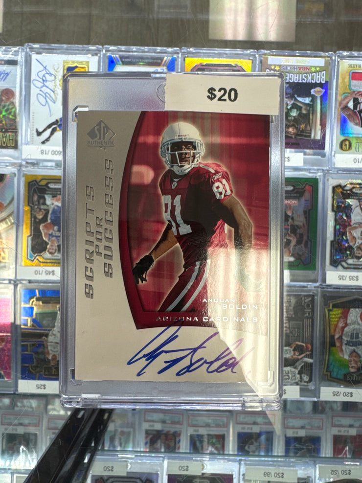 2005 Upper Deck Anquon Boldin Auto 