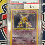 Pokemon Alakazam 1/102 Holo PSA 4
