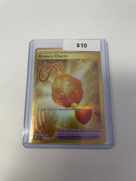 Pokemon Stellar Crown Bravery Charm #175/142