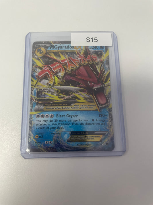 Pokemon Mega Gyarados Ex #27/122