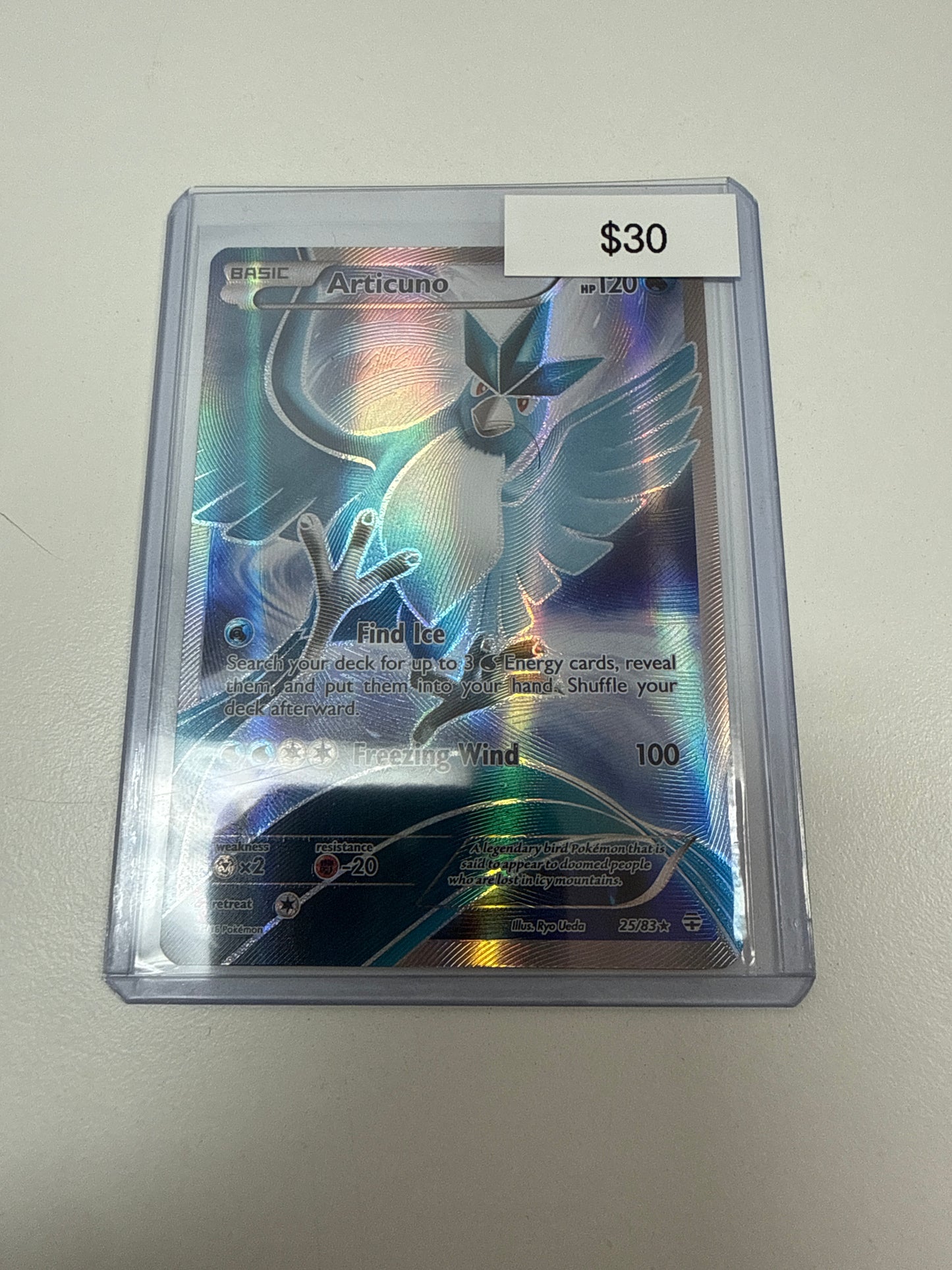 Pokemon Articuno Full Art #25/83