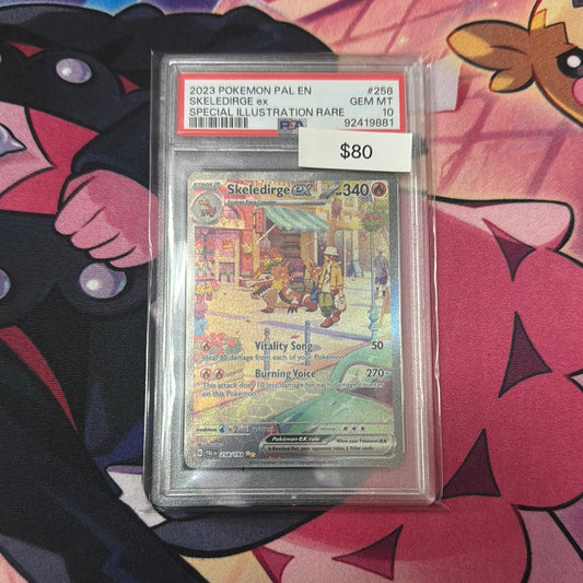 Pokémon Skeledirge Ex 258 PSA 10