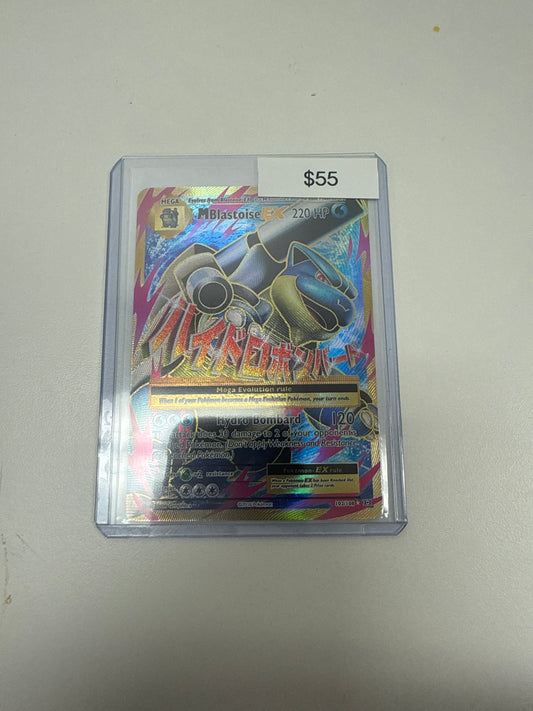 Pokémon M Blastoise EX Evolutions Full Art 102/108