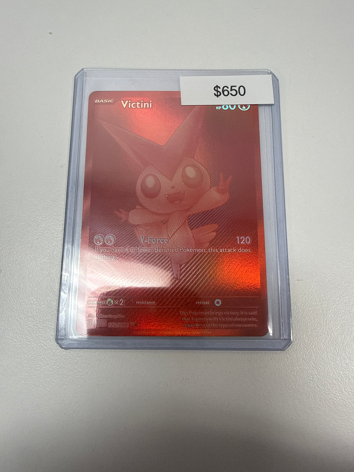 Pokemon Victini White Flare #172/086