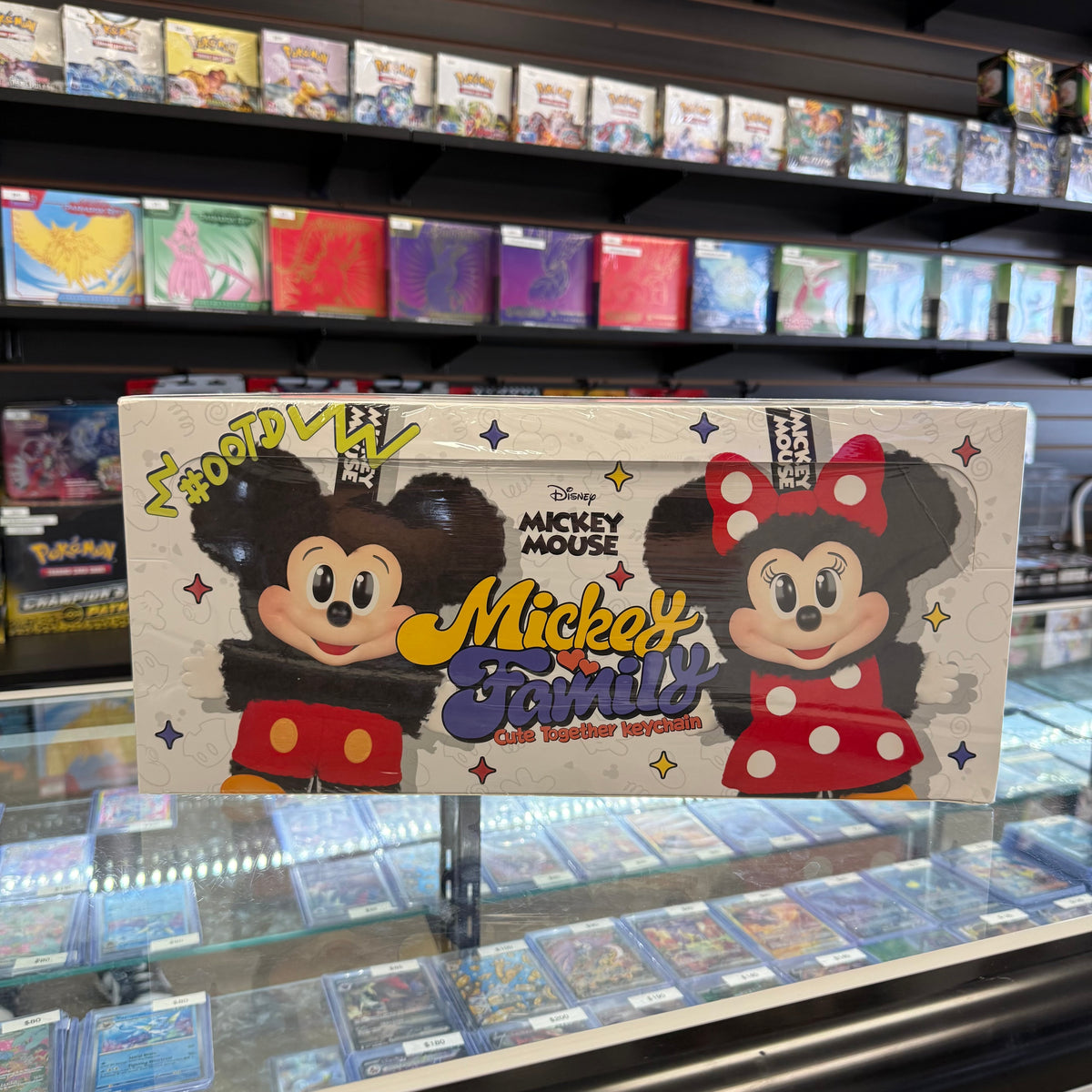 Popmart Mickey Family Cute Together Key Chain