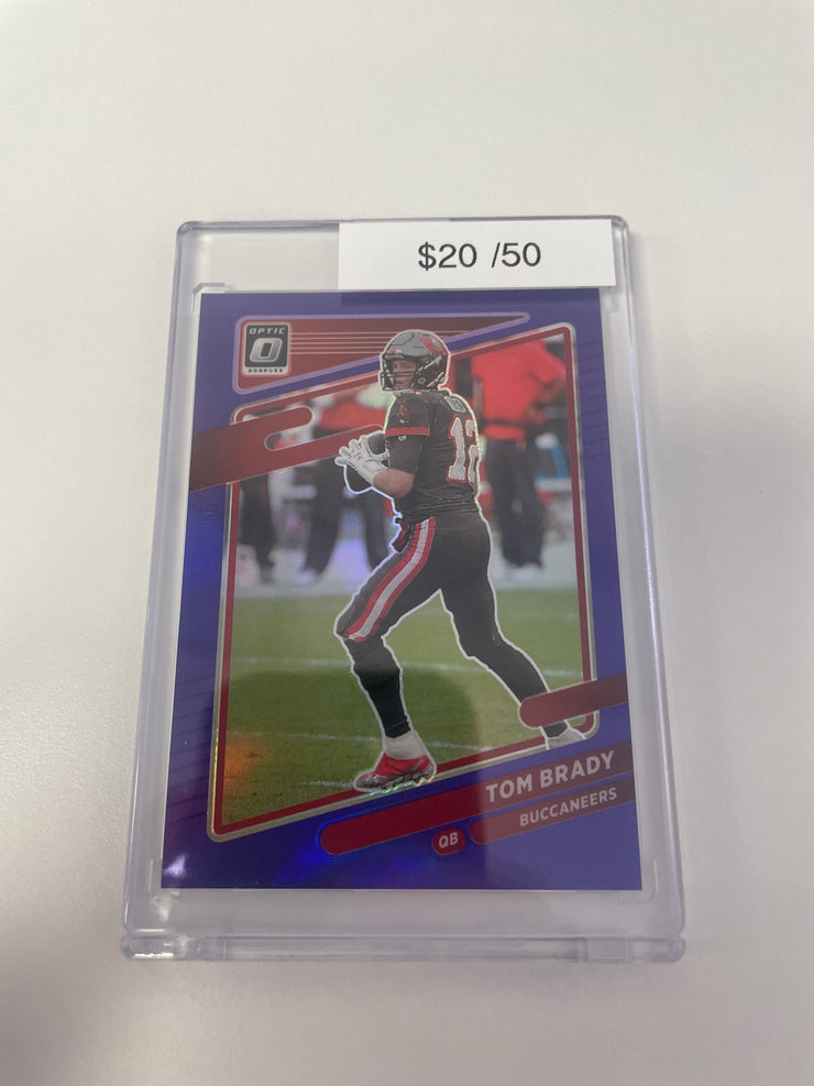 2021 Optic Tom Brady Purple /50 