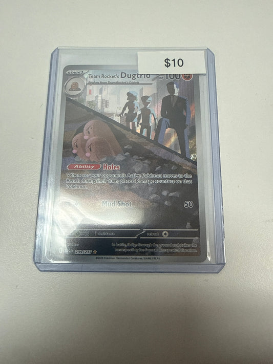 Pokemon Team Rocket’s Dugtrio #239/217