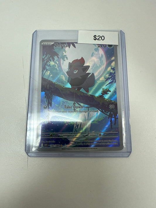Pokemon White Flare Zorua #142/086