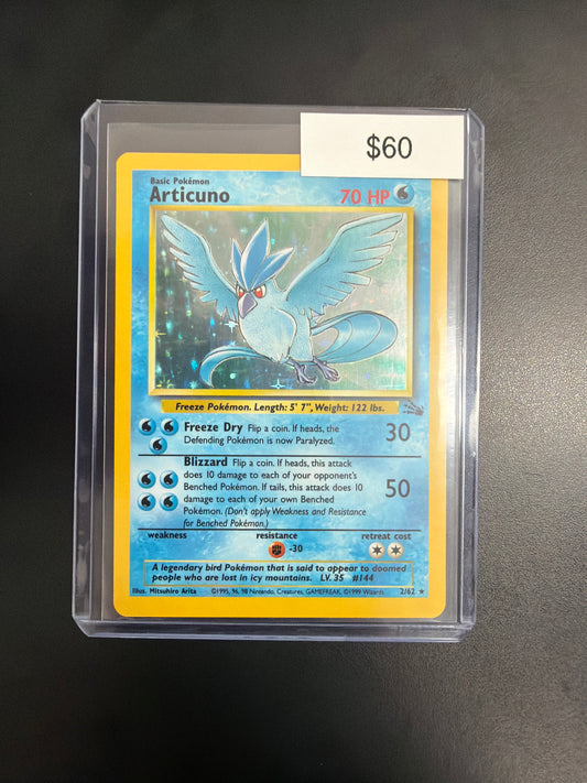 Pokemon Articuno Fossil 2/62