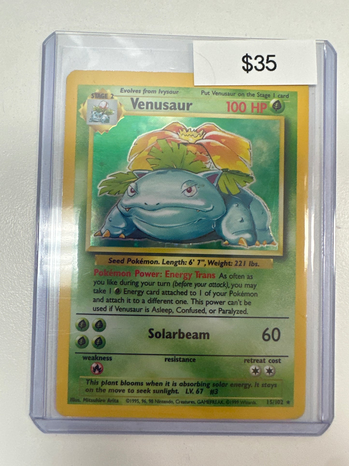 Pokemon Venusaur 15/102