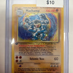 Pokemon Machamp 1st ED Holo 8/102