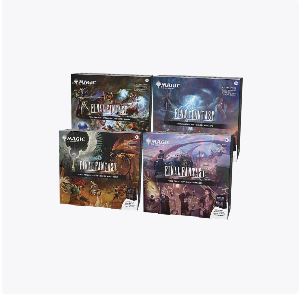 Magic The Gathering Final Fantasy Scene Box (1 of 4 at random) (PRE ORDER Ships December 5-8th)
