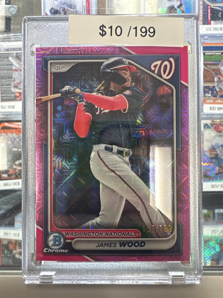 2024 Bowman Chrome James Wood /199 BCP-216