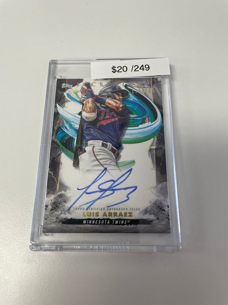 2023 Inception Luis Arraez Auto /249 