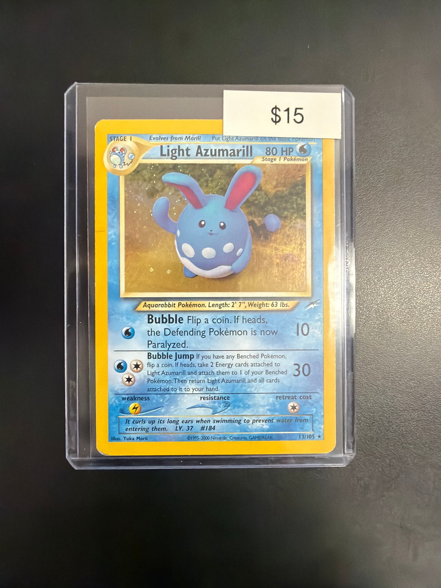 Pokemon Light Azumarill 13/105