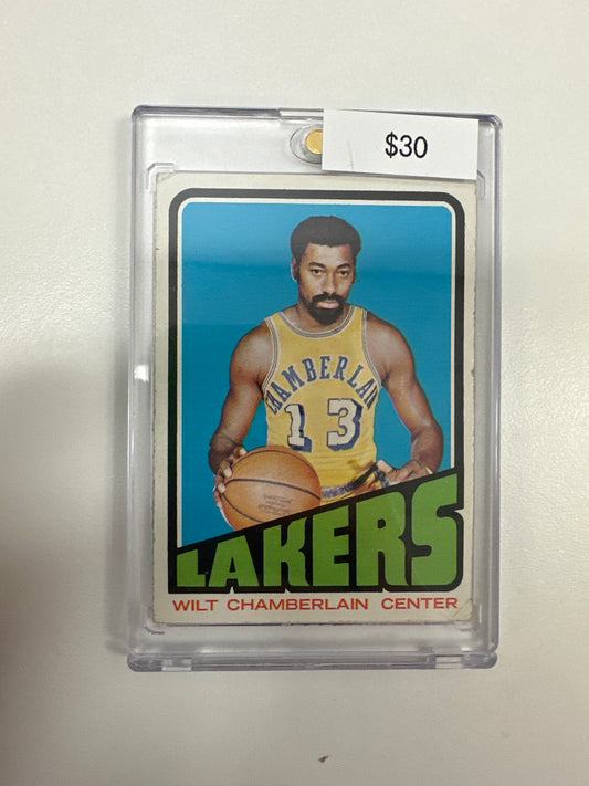 1968 Wilt Chamberlain Lakers Card #1