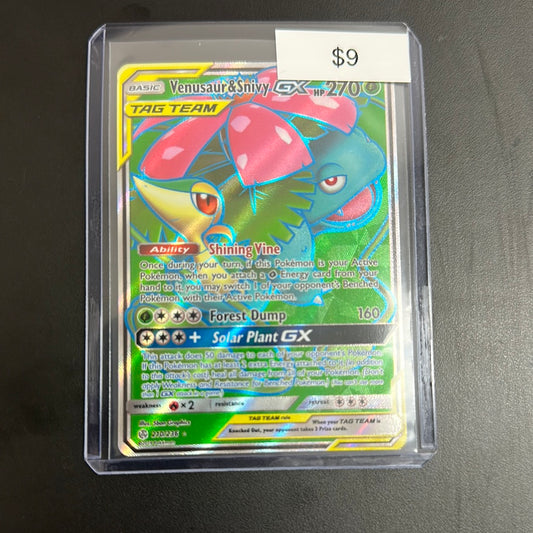 Pokémon Venusaur & Snivy GX 210/236