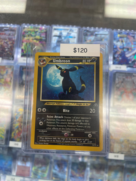 Pokemon Umbreon Holo #13/75