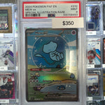 Pokemon Paldean Fates Mew SIR 232/091 PSA 9