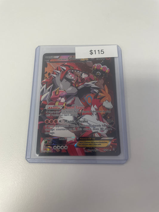 Pokemon Team Magma’s Groudon Ex #15/34